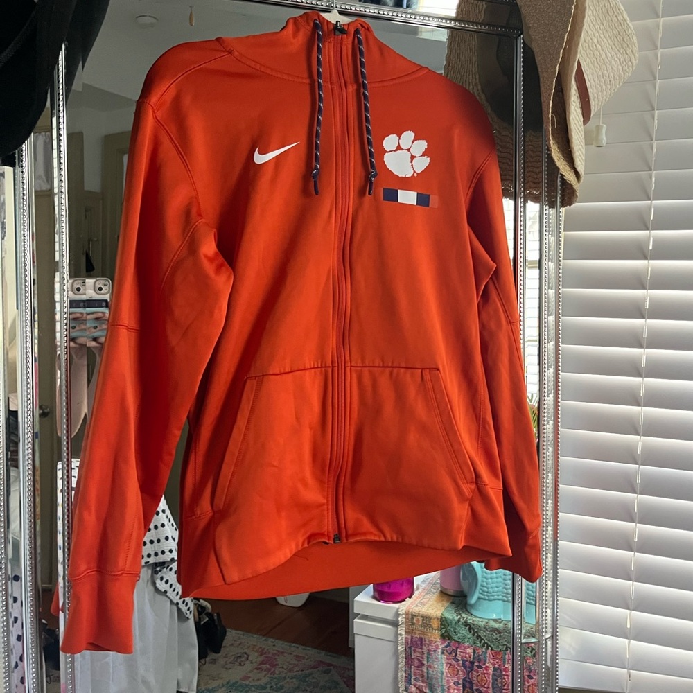 nike clemson zip up jacket